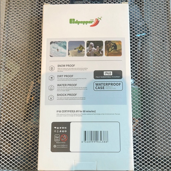 White Phone Case with Protective Features - Picture 2 of 4